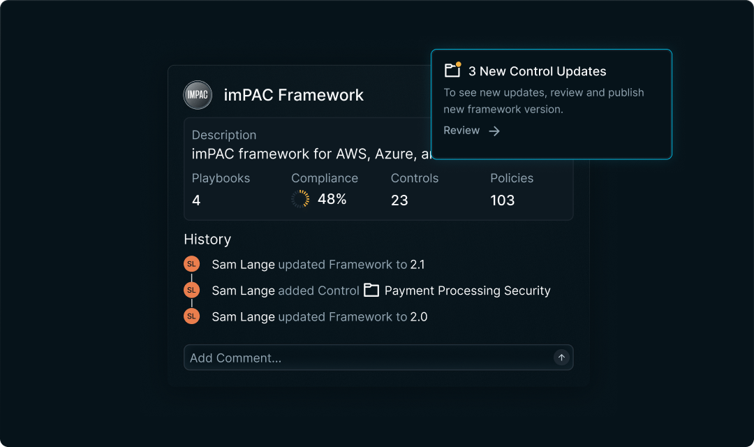 Complete evidence trail